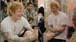 Ed Sheeran reaches Mumbai for concert alongside Prateek Kuhad; spends time with school children ATG