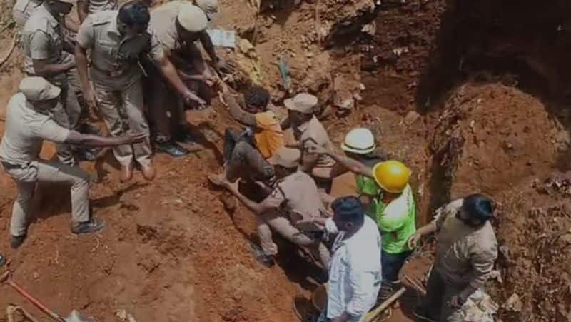 Landslide accident during construction work in Ooty.. One person killed tvk