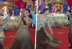Radhika Merchant does garba with Orry in UNSEEN video from Jamnagar festivities [WATCH] ATG