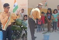 Vishnu Bharatesh of Rajasthan is making people aware about cleanliness zrua