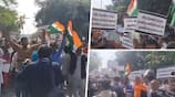 Pakistani Hindu refugees stage protest outside Delhi CM Arvind Kejriwal's residence over CAA remarks (WATCH)