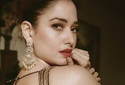 Tamannaah Bhatia earrings design latest necklace jewellery sets photos kxa 