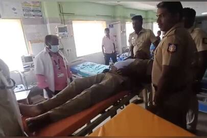 A police officer who was testifying in the Vriddhachalam court fell into a frenzy vel