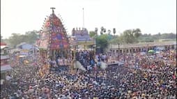 melmalayanur angalamman temple car festival held well at villupuram district vel