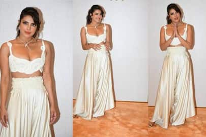 Actress Priyanka Chopra reached India to promote the world's famous jewelery brand  Bulgari  xbw 