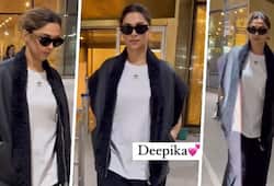 Deepika Padukone radiated pregnancy glow in chic airport look [WATCH] ATG