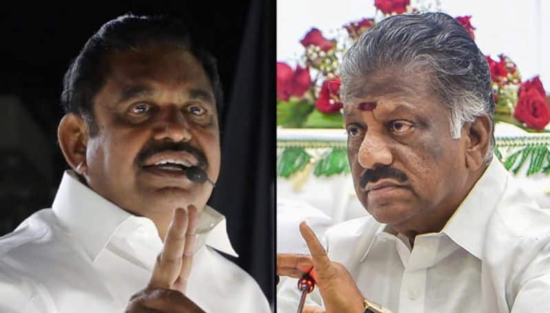 OPanneerselvam banned from using AIADMK symbol, name, flag.. Chennai High Court tvk