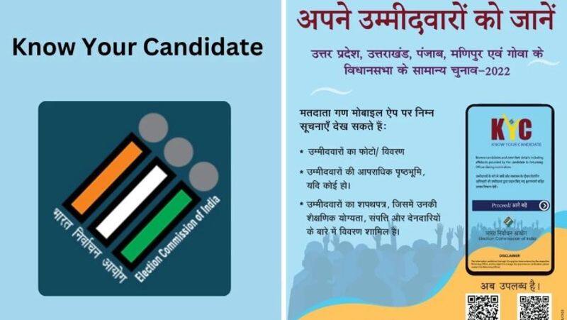 Lok Sabha Election 2024 Election Commission KYC App launch CEC Rajiv Kumar Voters Know  Candidates  criminal background App available on Android and  iOS platform XSMN