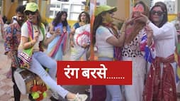 woman enjoyed pre holi party in lucknow zkamn
