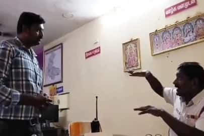 Chrompet Traffic Inspector advice for man came in drunk and drive video viral ans