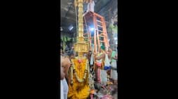 panguni uthira vizha festival started with flagging event in palani murugan temple in dindigul vel