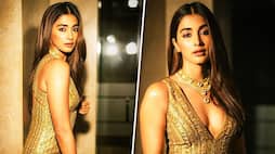 SEXY photo: Pooja Hegde looks stunning in golden dress; check out her Instagram post RBA