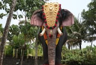 PETA and actress Priyamani donates life-size robotic elephant to Kerala Templertm