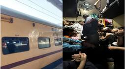 Pictures of overcrowded third tier AC coach of train went viral, people criticized Railways