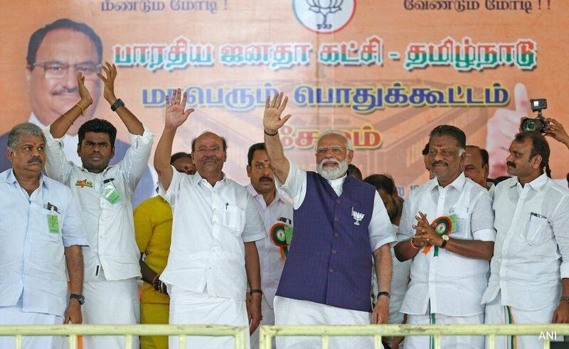 Modi is coming to Tamil Nadu tomorrow on a two-day visit to campaign in support of BJP candidates kak