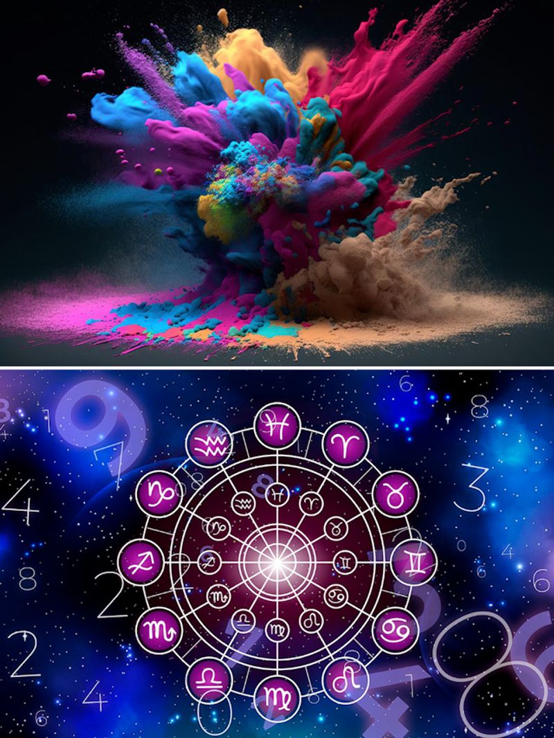 Cancer to LeoLucky Holi Colours for each zodiac sign