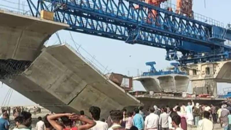 Bihar News Bridge under construction collapsed in Supaul Deputy CM Vijay Kumar Sinha ordered investigation 6th incident of bridge collapse in Bihar XSMN