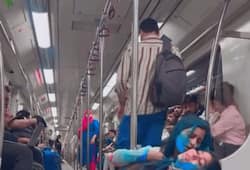 Public outcry: Viral video of 2 girls' explicit act during Holi in Delhi Metro ruffles feathers (WATCH)