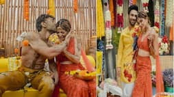 pulkit samrat kriti kharbanda haldi wedding photos kxa 