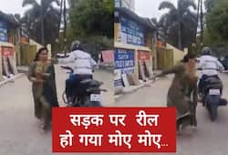 video viral of chain snatching in ghaziabad zkamn