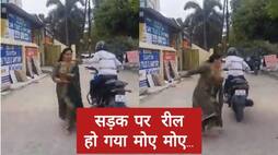 video viral of chain snatching in ghaziabad zkamn