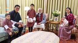 PM Modi welcomed as family by Bhutanese King at Lingkana Palace for private dinner; see pics AJR