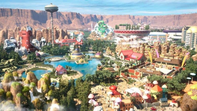dragon ball theme park to be established in Qiddiya