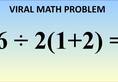 Math Brain Teaser News Will You Be Able to Solve This Viral Math Brain Teaser Within 15 Seconds? XSMN