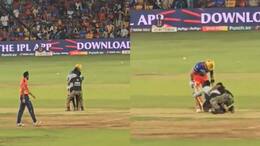 Security Breach at M Chinnaswamy Stadium, As Fan ran in to pitch and hugs Virat Kohli in IPL 2024 in RCB vs PBKS match