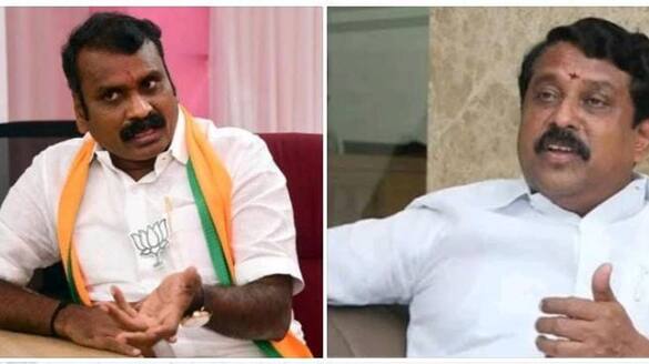 What is the net worth of L Murugan and Nainar Nagendran who are contesting the parliamentary elections KAK