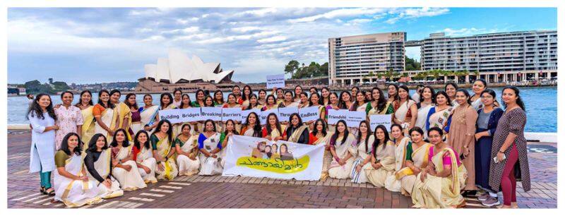 Changayees a Malayali women's  collective in Sydney presents Flash mob with a difference 