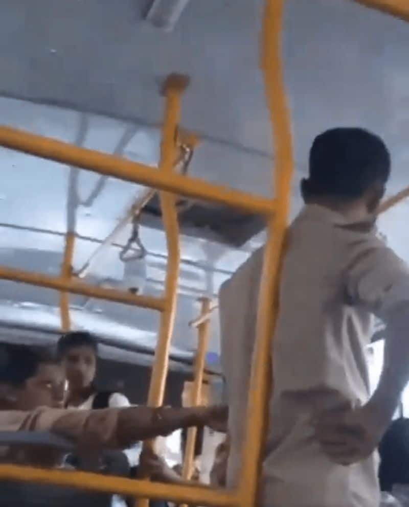 Viral Video: Bus conductor suspended after assaulting woman passenger in Bengaluru (WATCH)