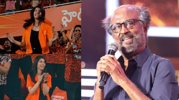 Rajinikanth Talk about IPL, SRH Team and Kavya Maran's Expressions in Jailer Audio Launch Video trending in Social Media after SRH Scored 277 Runs in IPL History rsk