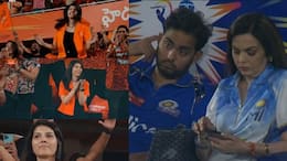 IPL 2024:Kavya Maran's Celebration during SRH vs MI Match, Nita Ambani and Akash Ambani