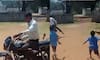 Drunk Teacher in Chhattisgarh Flees on Motorcycle as Students Chase Him with Chappals; WATCH Video
