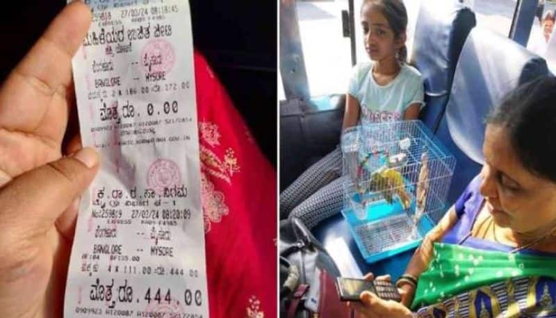 parrots traveling bengaluru to mysore conductor issues ticket rlp
