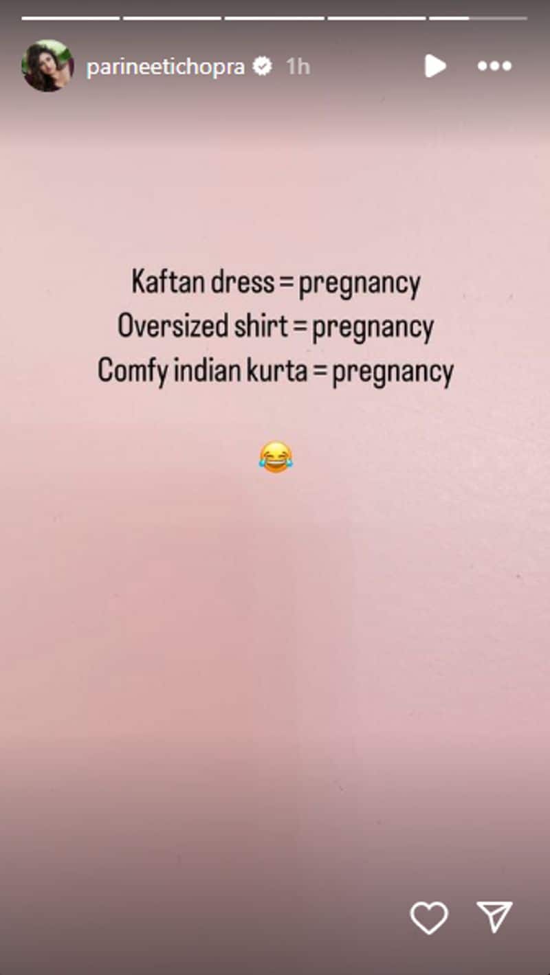 parineeti chopra strong reaction on pregnancy rumours dtr