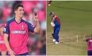 watch video nandre burger bowled mitchell marsh with a stunner