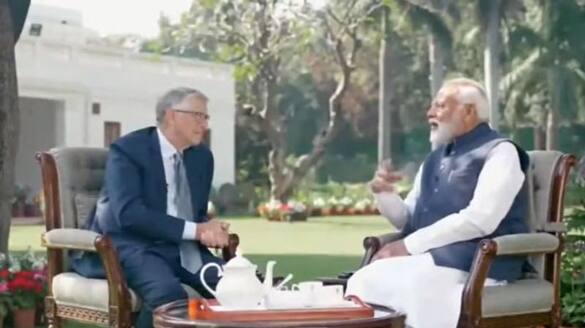 PM Modi, Bill Gates share thoughts on AI, deepfake, climate change and more