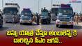 CM Jagan led the ambulance while making a bus trip.