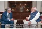 From AI to Global Warming PM Modi  Bill Gates discussion SSM