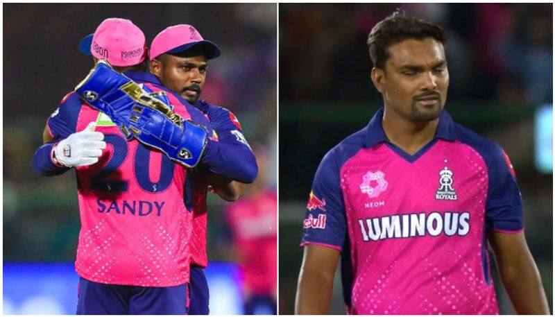 what sanju samson suggests to sandeep sharma after 10 runs in first two ball