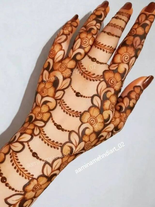 Front Hand Arabic Mehandi Design || New Shaded Mehndi Design || Mehndi Ki  Design || Shaded Mehndi. - YouTube