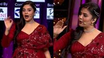 anchor sreemukhi spoke some double meaning jokes in television show ksr 