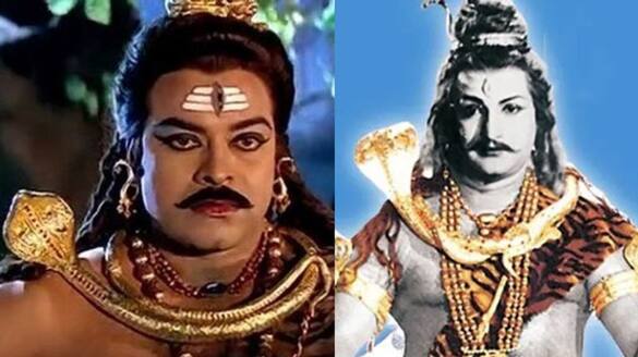 this is why ntr chiranjeevi and more not used original snake when they played lord shiva role ksr 