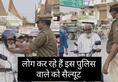 video viral of traffic police rudra pratap gifting helmet to old man zkamn