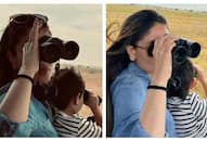 Kareena Kapoor shares photos with son Jeh spotting wildlife with binoculars in Tanzania [PHOTOS] ATG