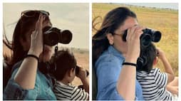 Kareena Kapoor shares photos with son Jeh spotting wildlife with binoculars in Tanzania [PHOTOS] ATG