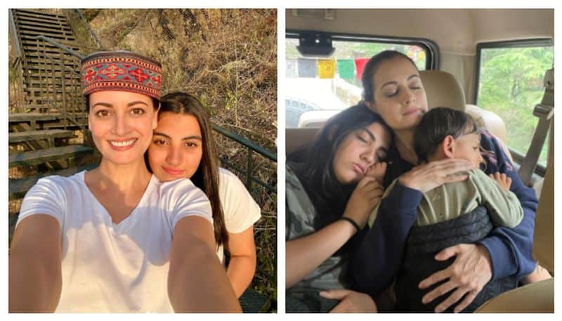 I carry your heart in my heart...', Dia Mirza wishes step-daughter Samaira with heartfelt pictures ATG