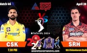 IPL 2024 Chennai Super Kings take on Sunrisers Hyderabad Challenge kvn